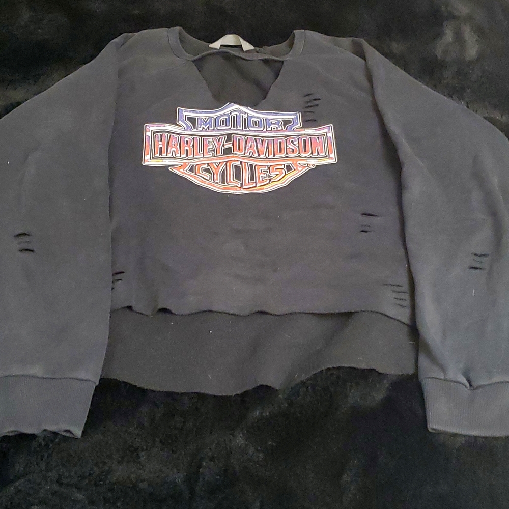 Cute Harley Davidson sweatshirt